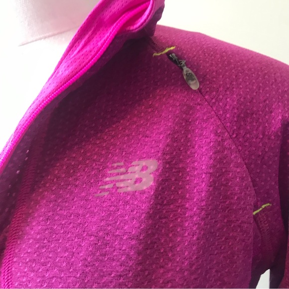 New Balance Women’s Running Long Sleeve 1/2 Zip Shirt - Picture 5 of 16